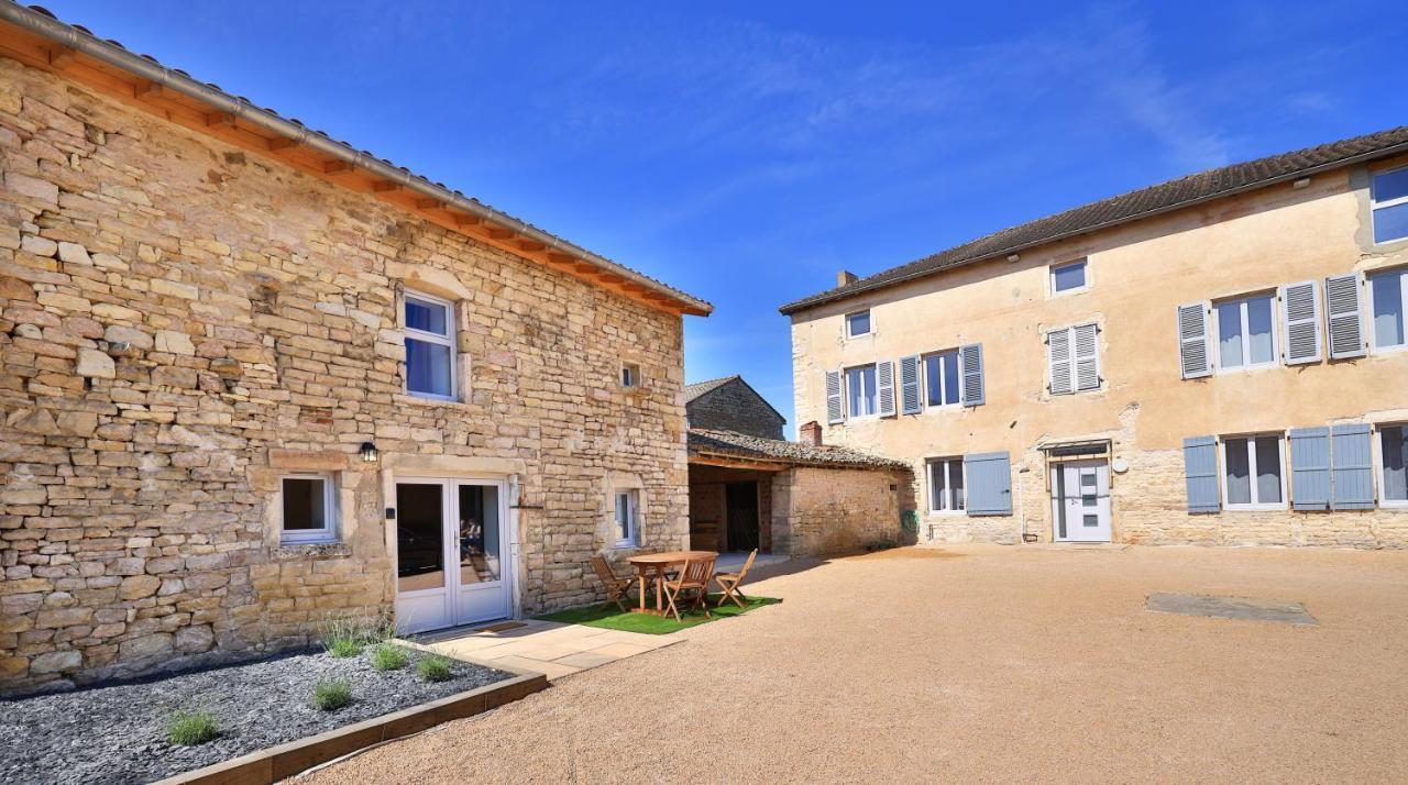 Gite La Rua, Entre Tournus Et Macon, Sud Bourgogne Montbellet Exterior foto