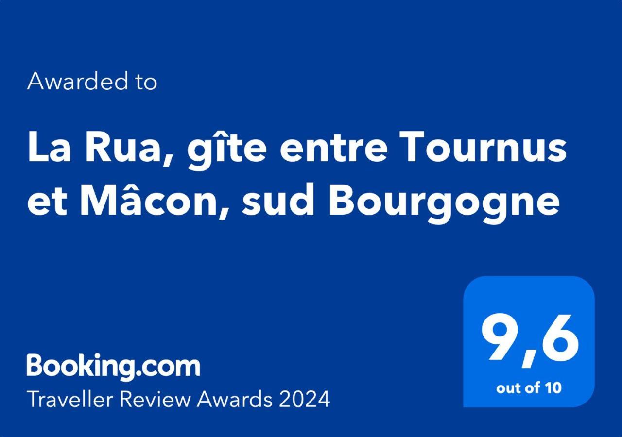 Gite La Rua, Entre Tournus Et Macon, Sud Bourgogne Montbellet Exterior foto